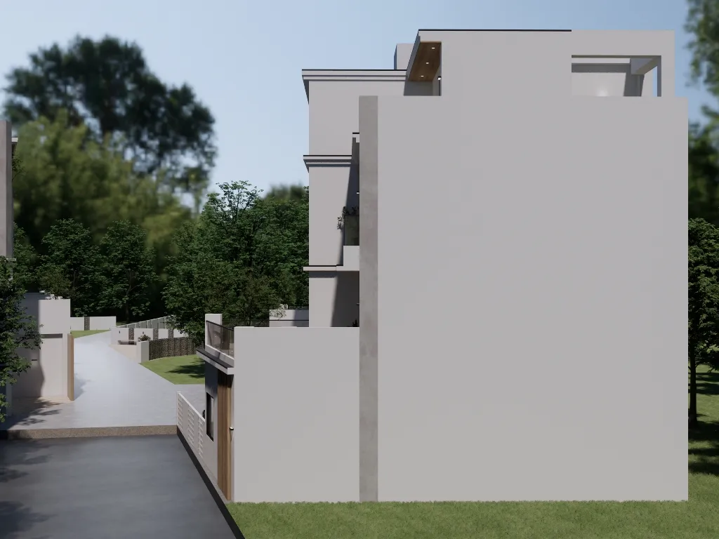 三戶外觀模擬圖